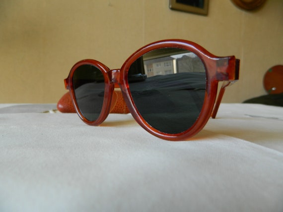 Tue Vintage Rare  Panto Round Framed Sunglasses. … - image 8