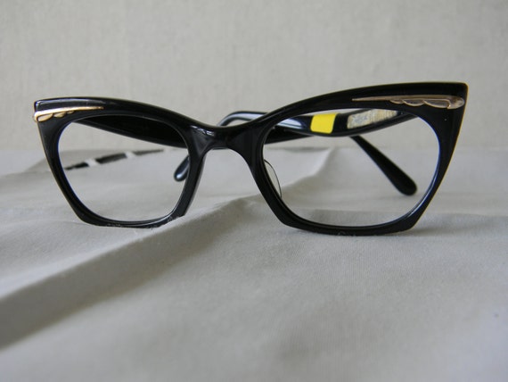 True Vintage rare eyeglasses frame, unused, from … - image 5