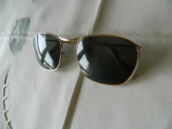 True Vintage Rare Gold Filled Sunglasses. Made in… - image 7