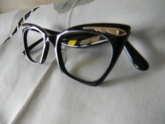 True Vintage rare eyeglasses frame, unused, from … - image 6