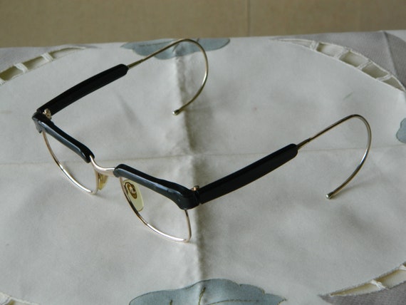True Vintage Rare METZLER 1/10-12 KGF Eyeglasses … - image 8