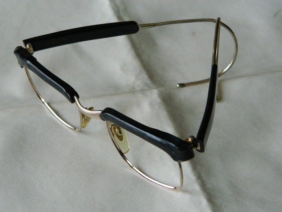 True Vintage Rare METZLER 1/10-12 KGF Eyeglasses … - image 4