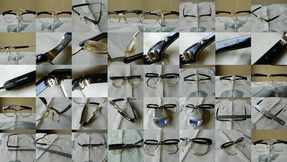 True Vintage Rare METZLER 1/10-12 KGF Eyeglasses … - image 10