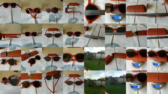 Tue Vintage Rare  Panto Round Framed Sunglasses. … - image 10