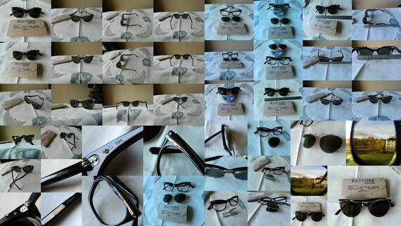 True Vintage rare eyeglasses frame, unused, from … - image 10