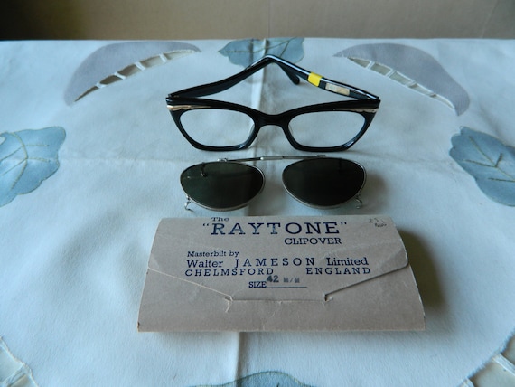 True Vintage rare eyeglasses frame, unused, from … - image 1