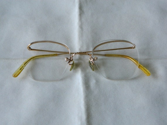 True Vintage Rare AO American Optical NUMONT Ful Vue Gold Filled