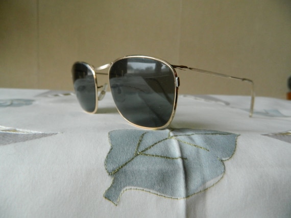 True Vintage Rare Gold Filled Sunglasses. Made in… - image 2