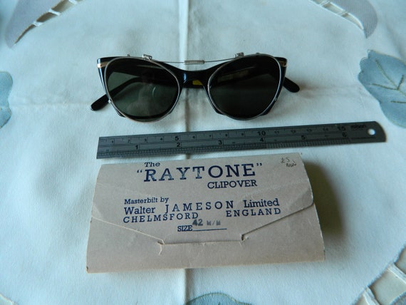 True Vintage rare eyeglasses frame, unused, from … - image 3