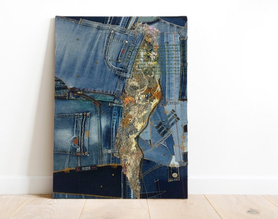 denim art