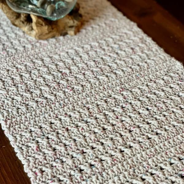 The Pathways Crochet Table Runner Pattern; PDF Download Only; Crochet Home Decor; Crochet Table Runner Pattern