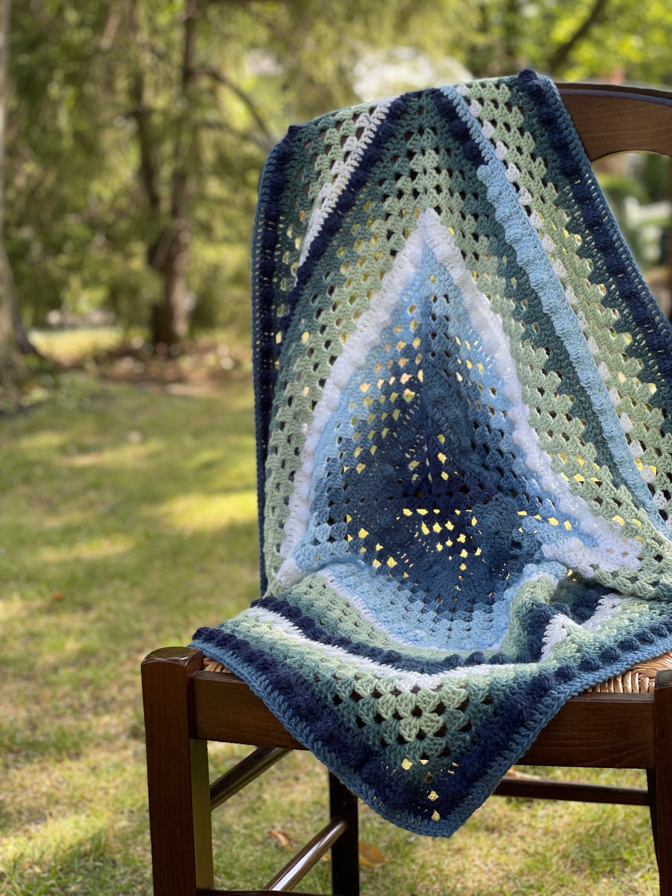 39 Beautiful Crochet Baby Blanket Patterns You Must See, From Easy Textures to Heirloom... 15 Bits and Bobs Granny Baby Blanket crochet pattern;