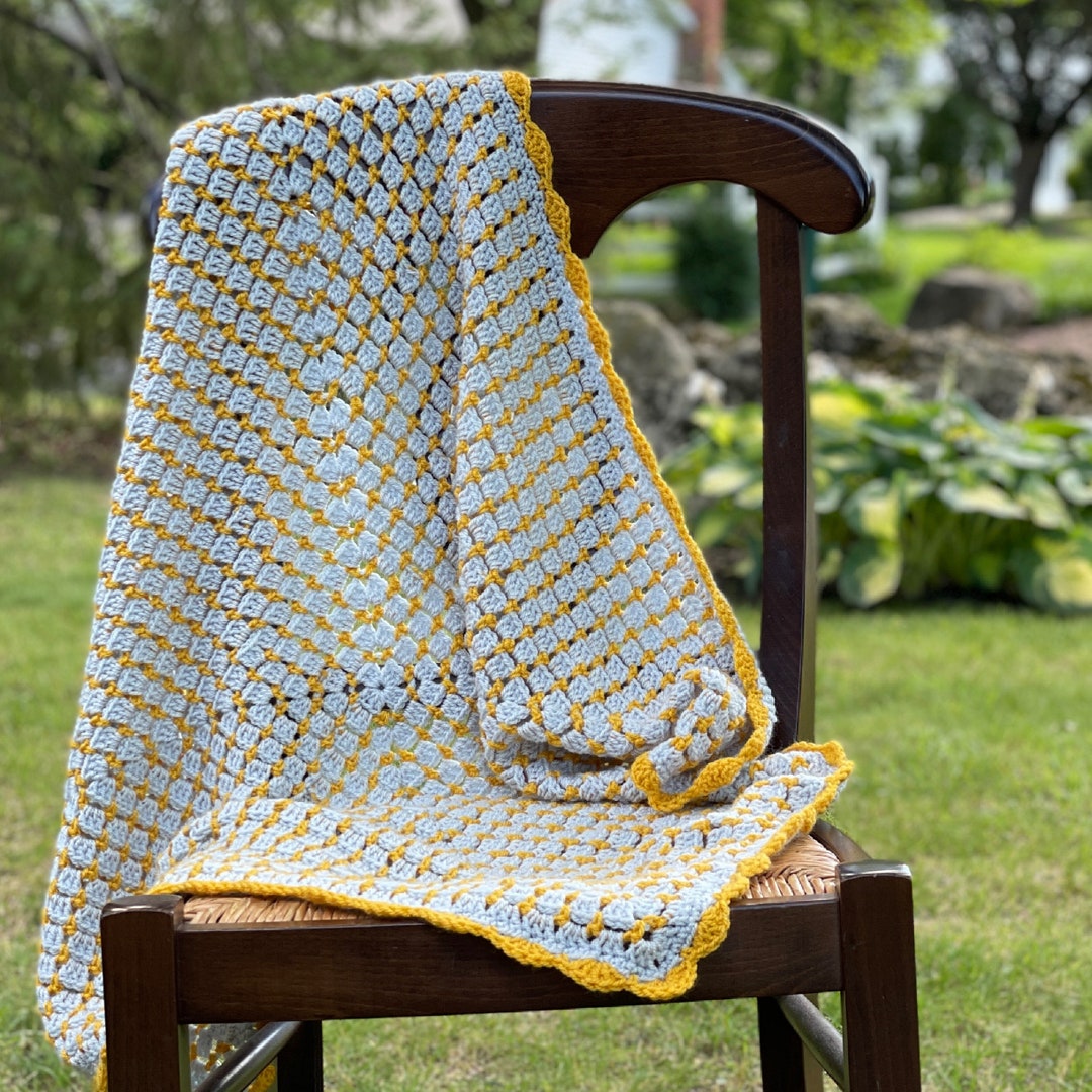 Blissful Blocks Baby Blanket Crochet Pattern PDF Download Only Crochet ...