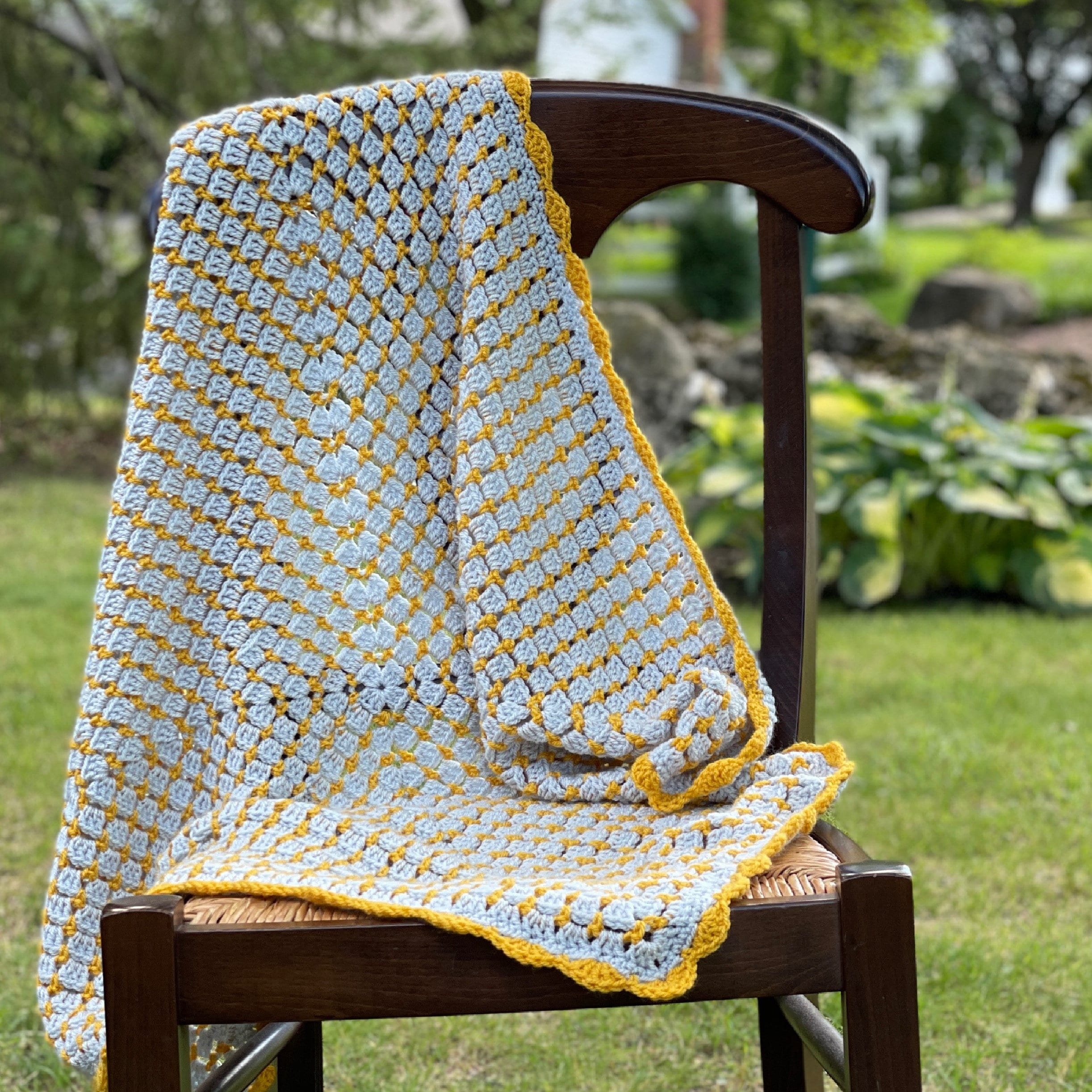 35 Crochet Blocks and Squares for Your Next Project 28 Blissful Blocks Baby Blanket crochet pattern;
