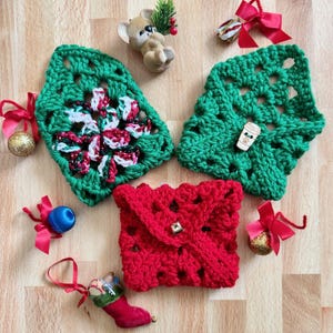 Cute Crocheted Gift Card Holder - Granny Square Design; PDF Download Only; Envelope Style Gift Card Sleeve for Any Occasion