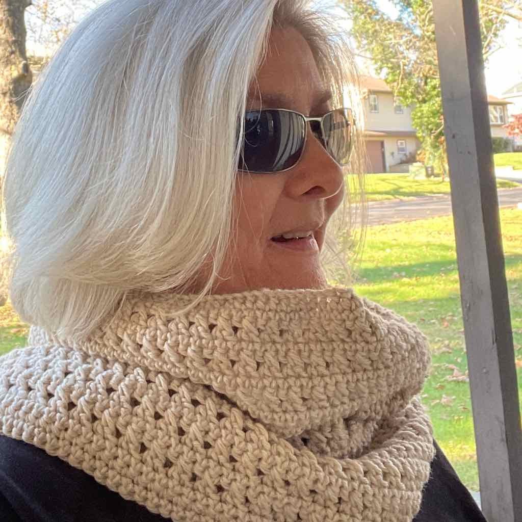 40 Crochet Cowl and Crochet Scarf Patterns to Warm Up Fall and Winter 13 Crossroads Cowl Crochet Pattern; Winter Accessory;