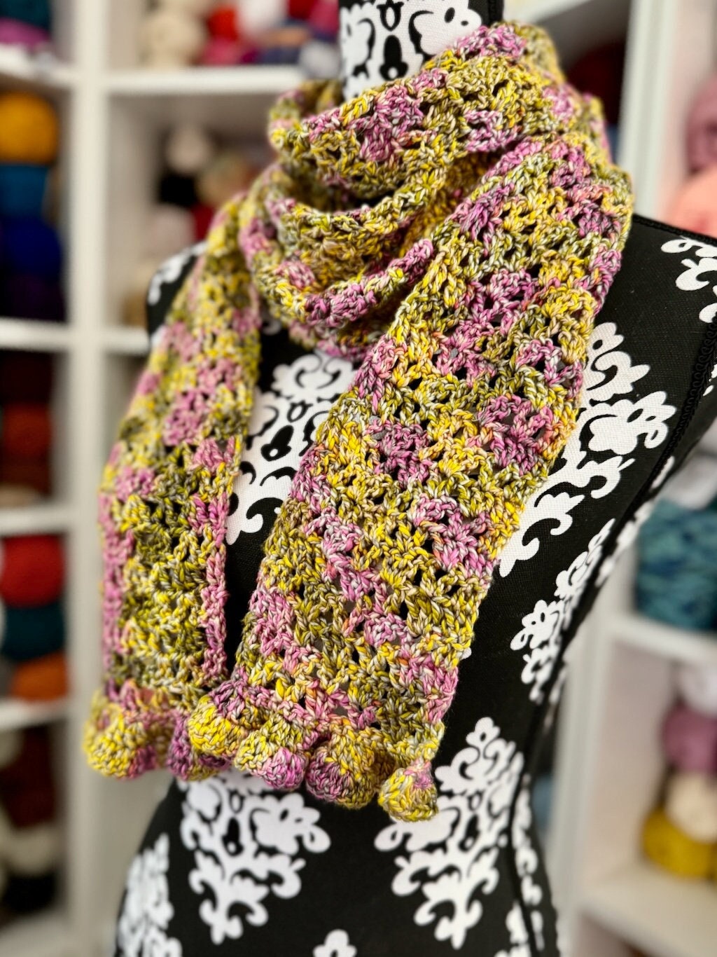 30 Crochet Scarf Ideas: Stylish Patterns for Skinny, Chunky, Cowl, and Wrap Looks 4 Sitara Skinny Scarf Pattern