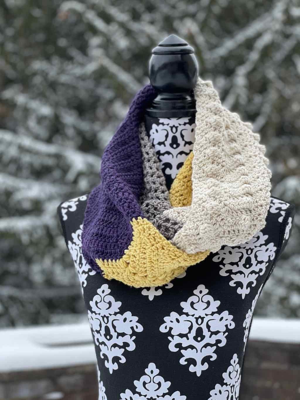 34 Sharp Chevron Crochet Pattern: Master the Zigzag with Ease 25 Ripple Stitch Infinity Scarf Crochet Pattern;