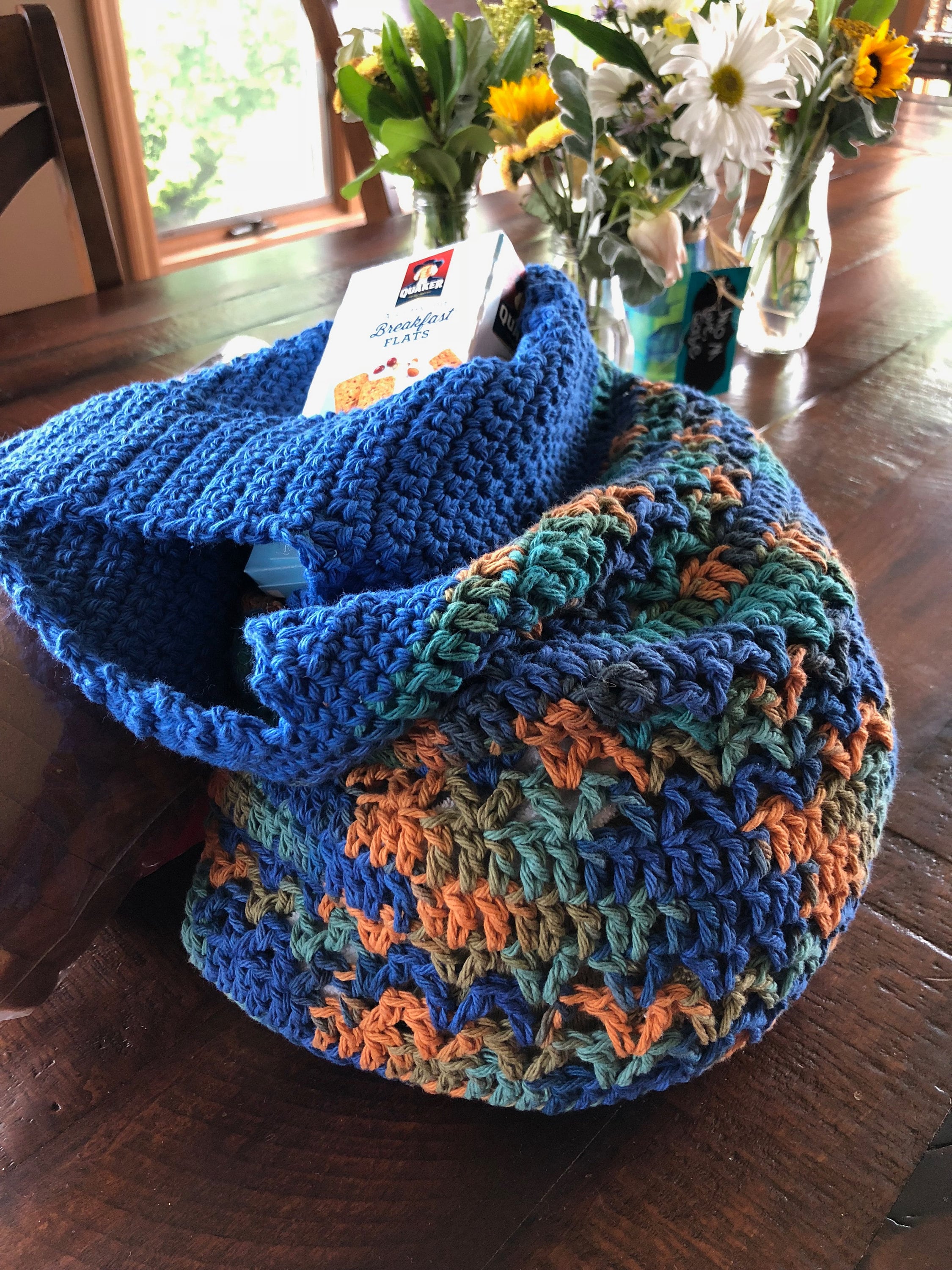 34 Crochet V-Stitch Patterns You Won't Want To Miss 33 Veronica V-Stitch Market Bag Crochet