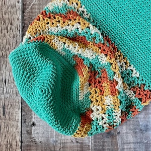 Veronica V-Stitch Market Bag Crochet Pattern PDF Download Only Crochet Pattern Reusable Handmade Market Bag image 5