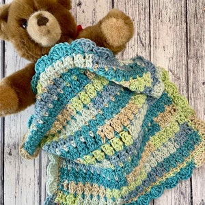 The Wee One Lovey crochet pattern; PDF Download Only; Preemie Crochet Blanket; Crochet Baby Blanket; Baby Shower Gift