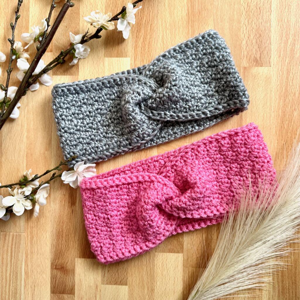 Chic Twisted Ear Warmer Crochet