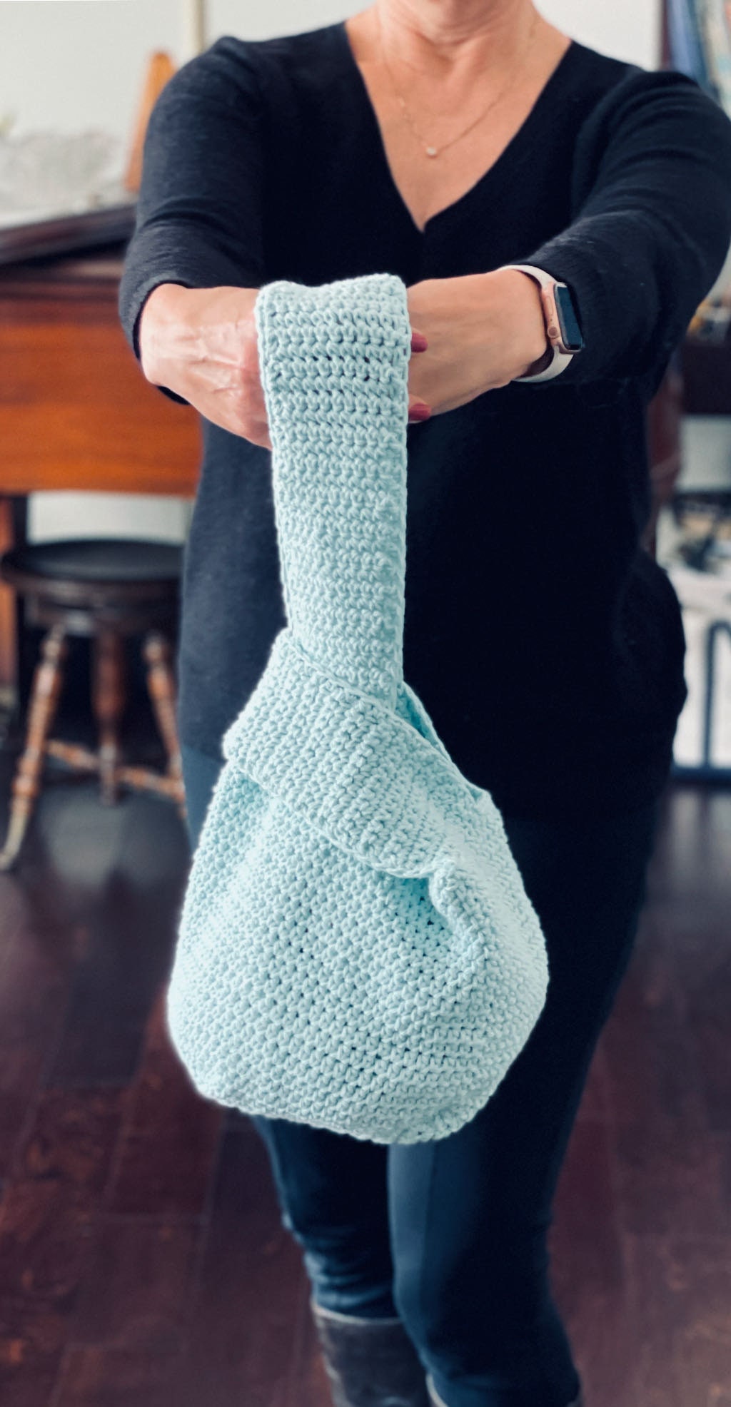 On-the-Go Crochet Project Bag; download only; Travel