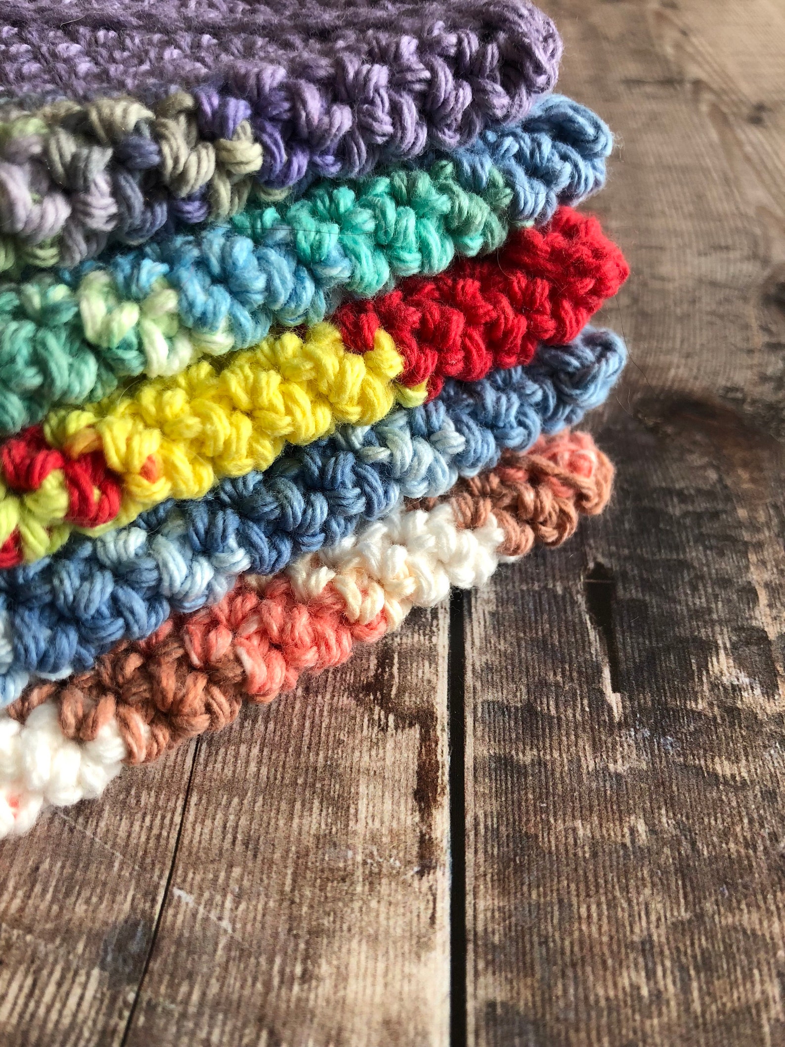 Diagonal Crochet Potholder Pattern PDF DOWNLOAD ONLY Double Etsy
