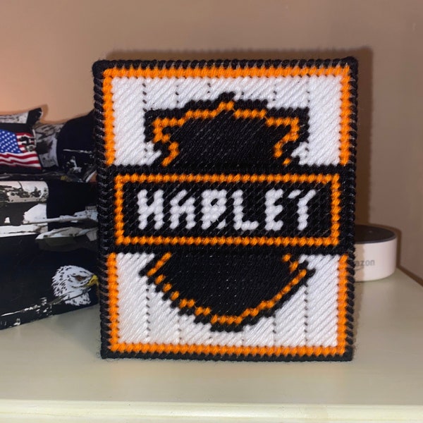 Harley Davidson Tissue Box Cover