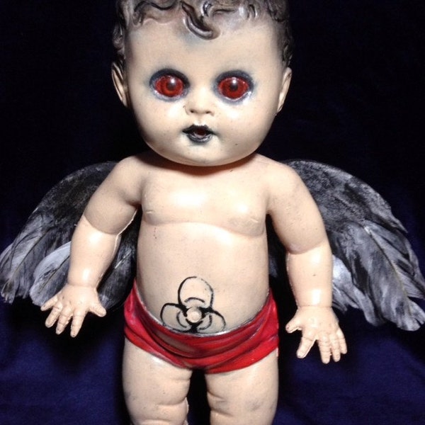 Archangel Gabrihell Original Undead Black Winged Biohazard Baby