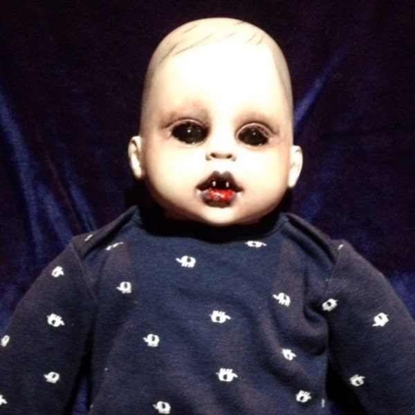 Gorman Dize Original Undead Just Fed Ready For Bed Vampire Biohazard Baby