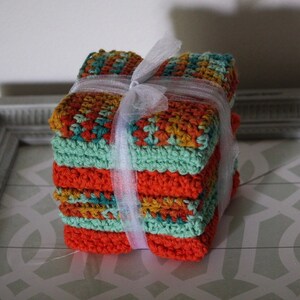 CLEARANCE Cotton Wash Cloth Set, Wash Cloth Gift Set, Cotton Spa Set