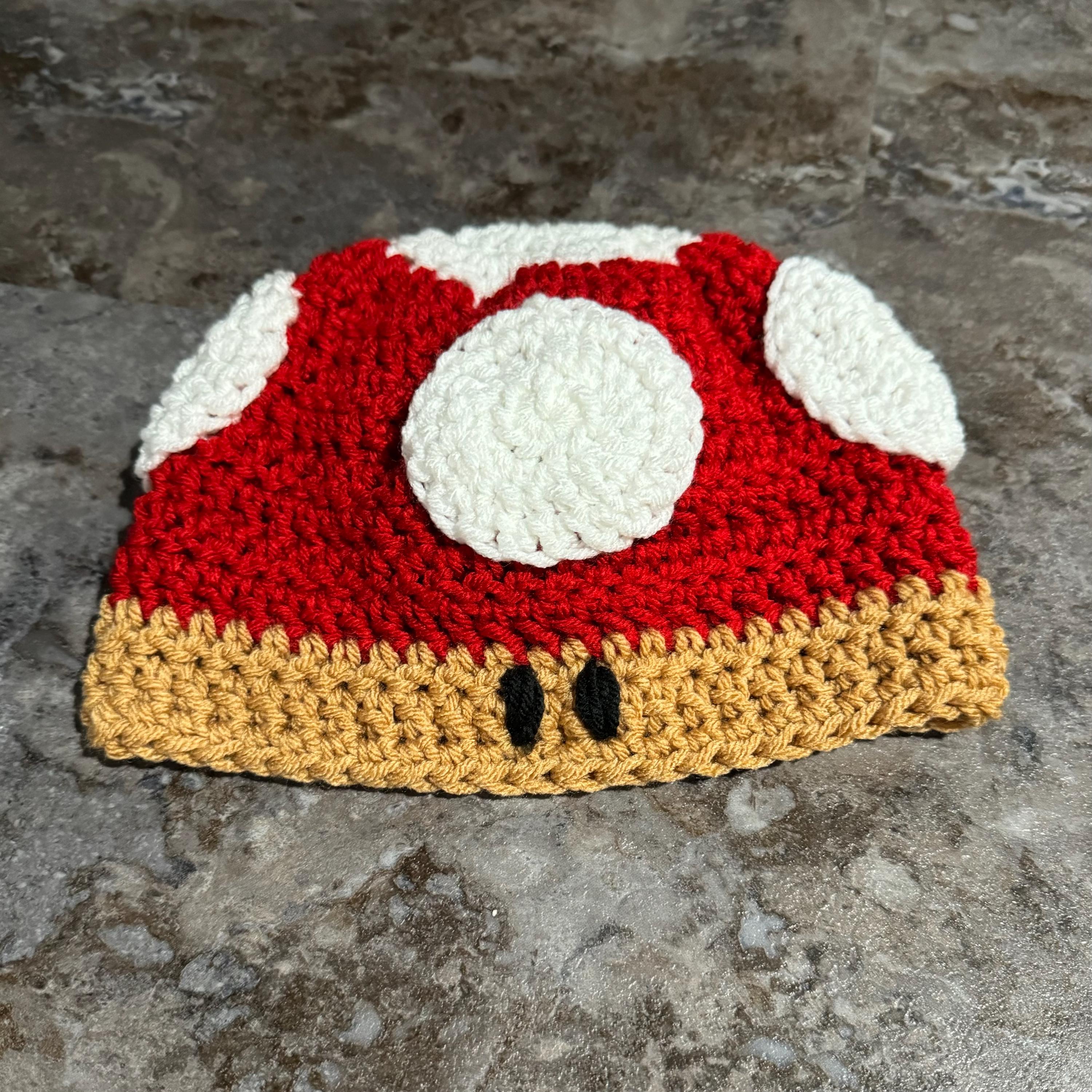 Mushroom hat, Mario mushroom hat