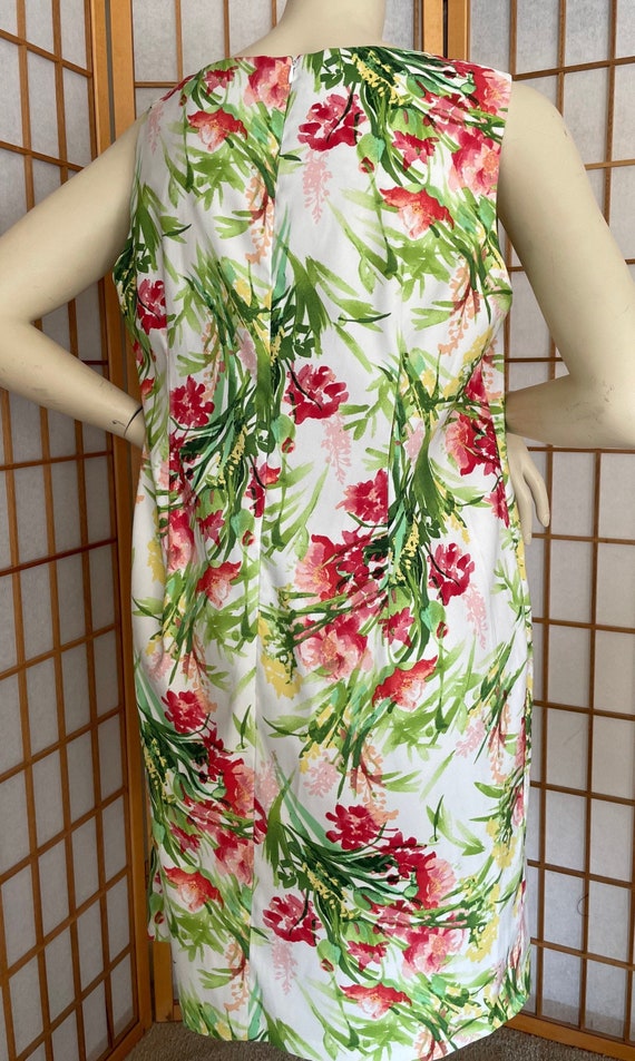 Stunning Floral Summer Shift/Sheath Dress in Plus… - image 5