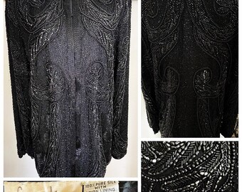 beaded formal jacket