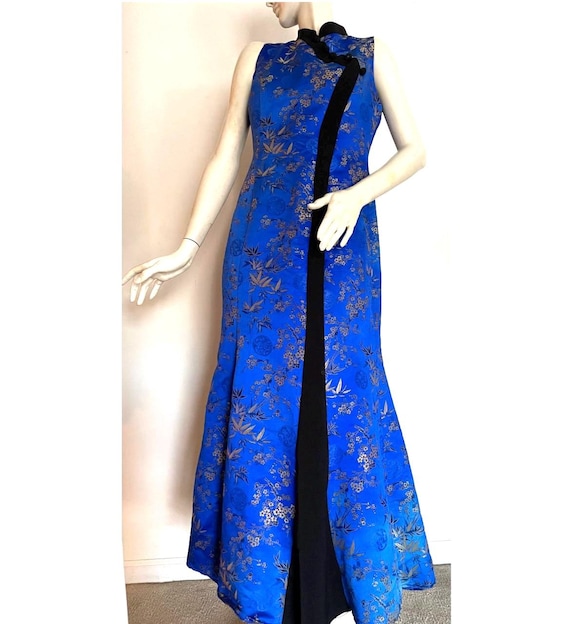 blue and black dress designer MORILEE #89415 BLACK/BLUE Contrasting Ombr Embroidered Quinceaera Dr   PROM BAE