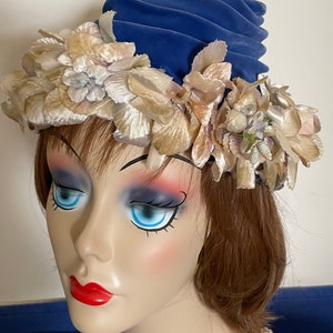 Pillbox Blue Velvet - Etsy display picture 3