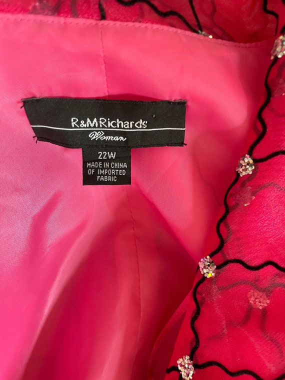 22W Amazing Fancy Tulle Jacket with Geometric Dec… - image 7
