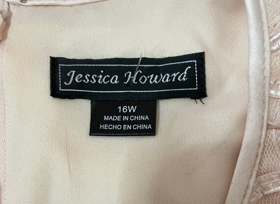 Peach Chiffon Jessica Howard Evening Formal Dress… - image 6