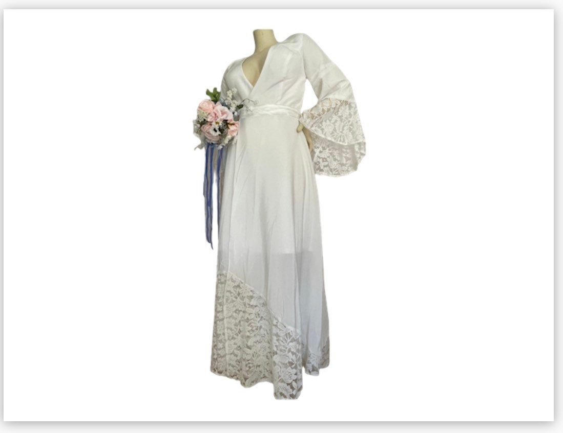 Oes Long White Dress - Etsy
