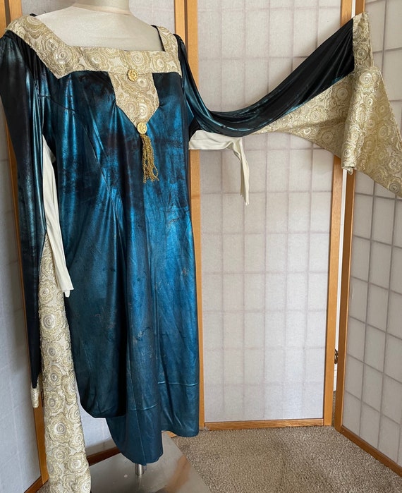 Vintage Renaissance Theatrical Costume Tunic with… - image 3