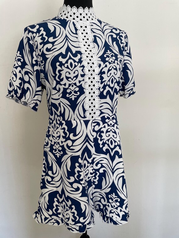 Super Fun Romper in 70s Style Repeated in Y2K Vin… - image 6