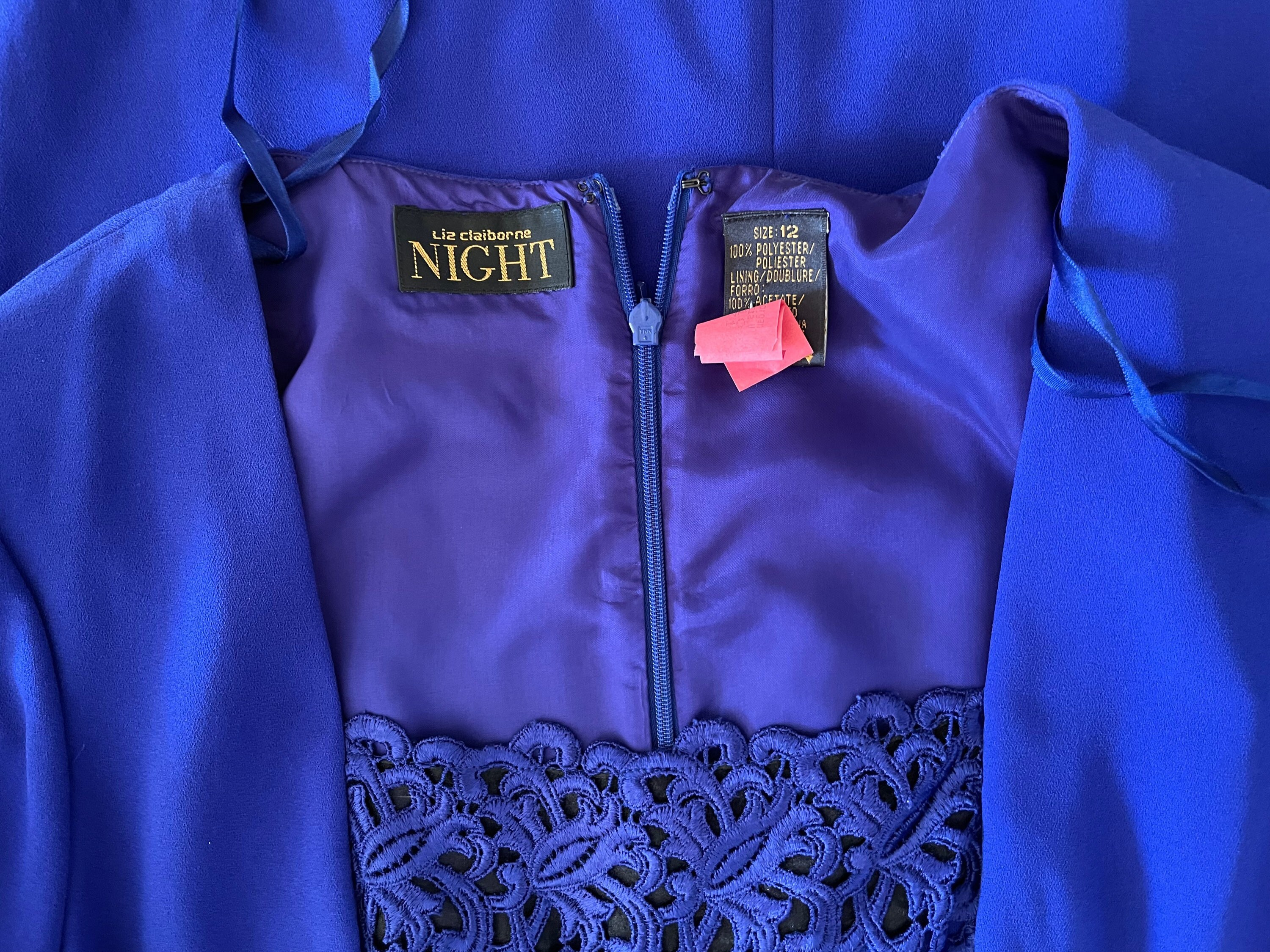 Elegant Royal Blue Liz Claiborne Night Formal Gown in Medium Size Excellent  Vintage Condition - Etsy
