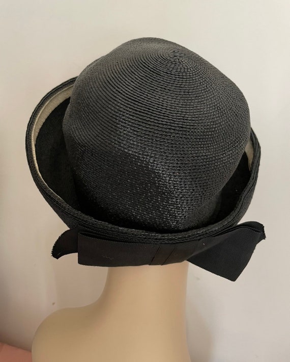 Betmar Black and White Wide-Brimmed Hat Betmar Donna Wide Brim Sun Hat – aztex-hats main image 3