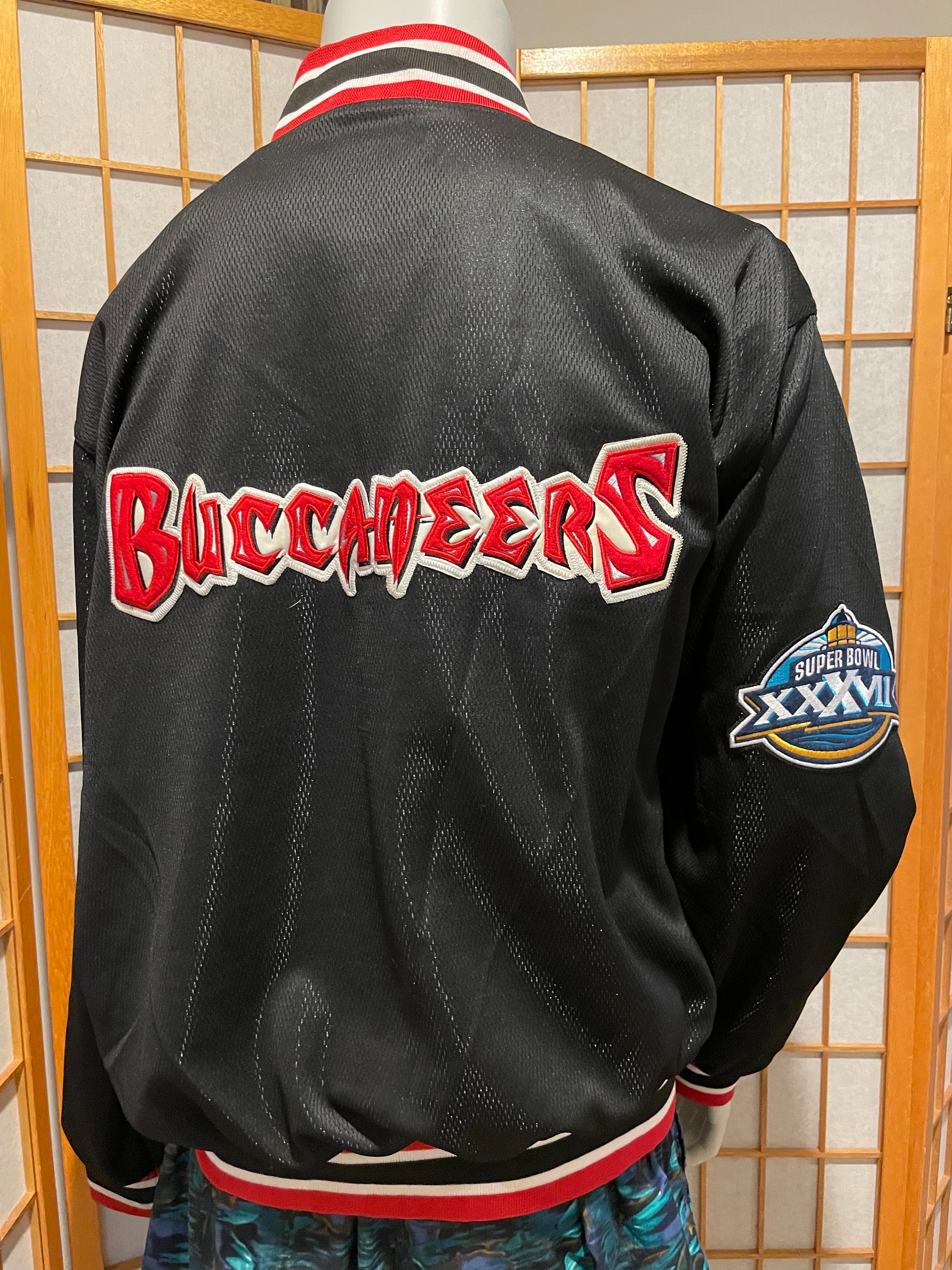 Tampa Bay Buccaneers Superbowl XXXVII Jacket College Style NFL in
