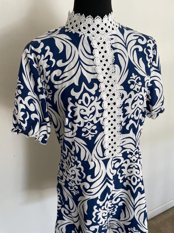 Super Fun Romper in 70s Style Repeated in Y2K Vin… - image 8