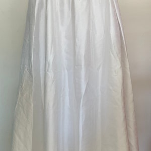 Wonderfully Appointed White Formal Suit in Starlite Satin Top and Skirt ...