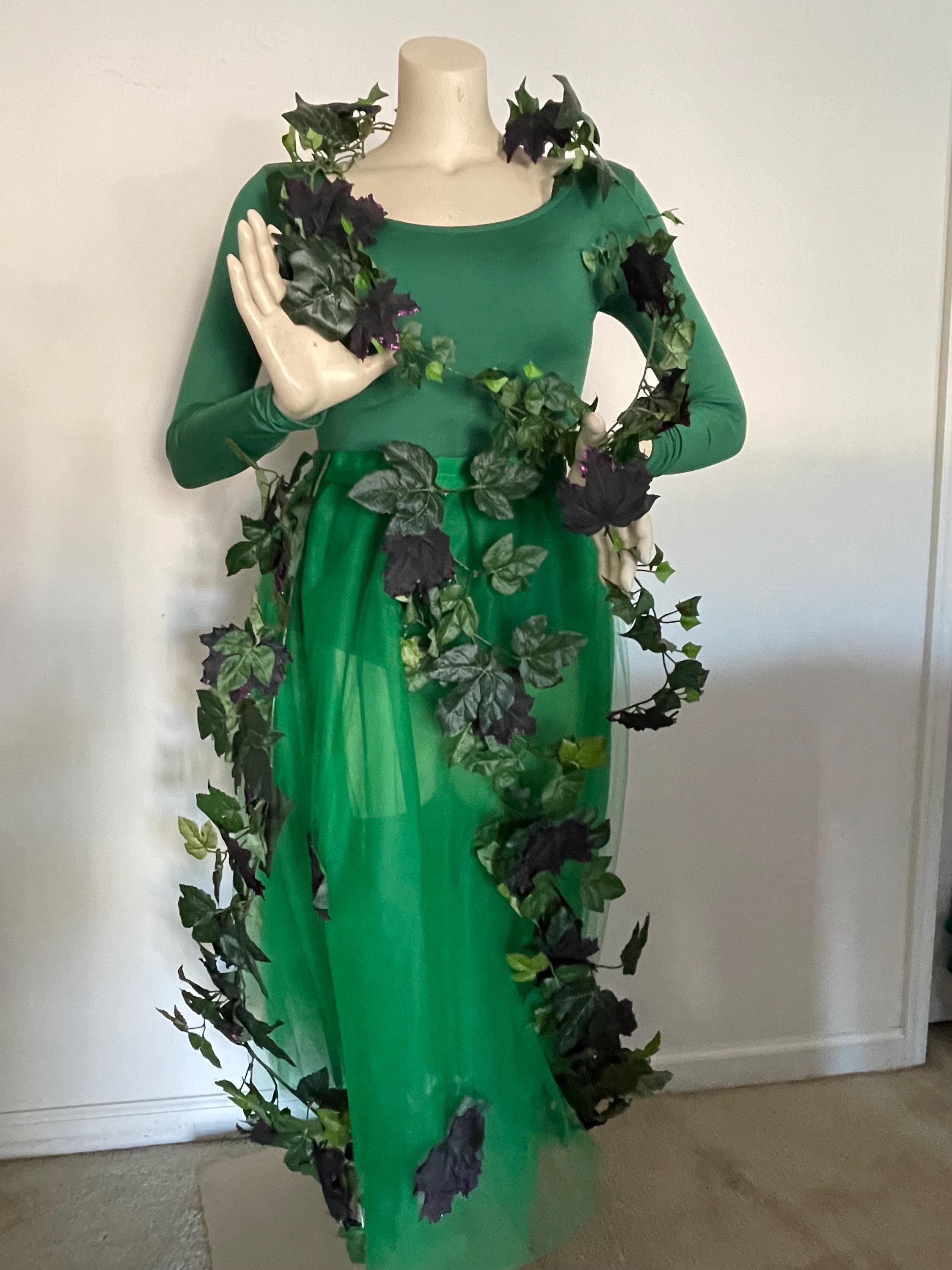 Green Dress Poison Ivy Costume - Etsy