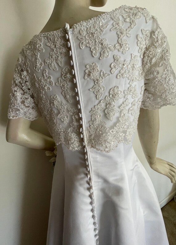 SALE Sweetheart Satin Gown  Size 12 Style 634 main image 0