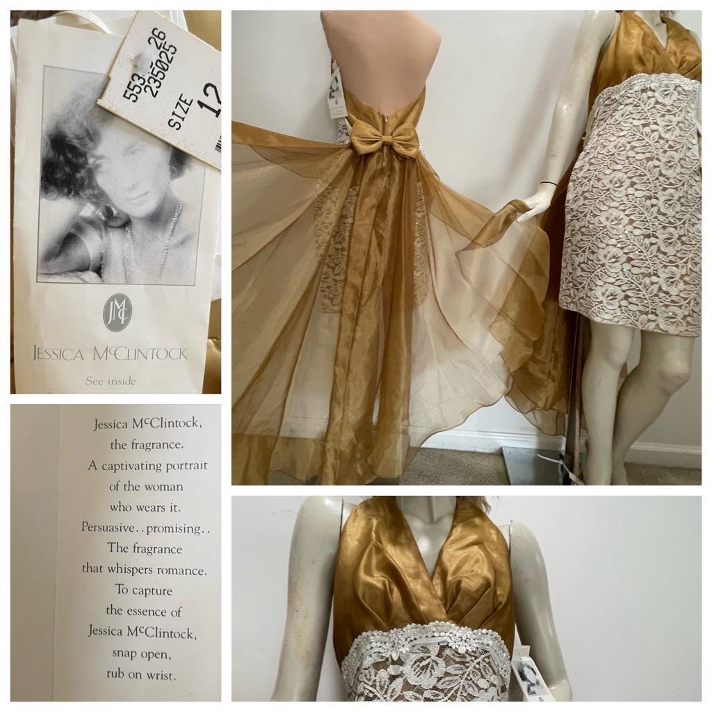 jessica mcclintock prom dresses 1988 March 1988.* 'Made especially for Ups 'N Downs by Jessica McClintock.' @justseventeen on Tumblr